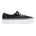 Vans Authentic Platform Donna Tela VN0A3AV8BLK | Sneakers nera