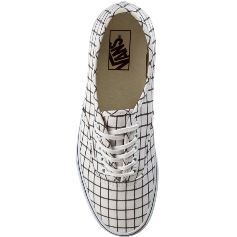 Vans Authentic Donna Tela VN0003B9IQU | Sneakers bianca a fantasia geometrica