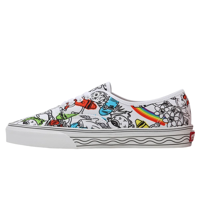 Vans Authentic x Crayola Unisex Tela VN0A5KRDARE DIY | Sneakers a fantasia