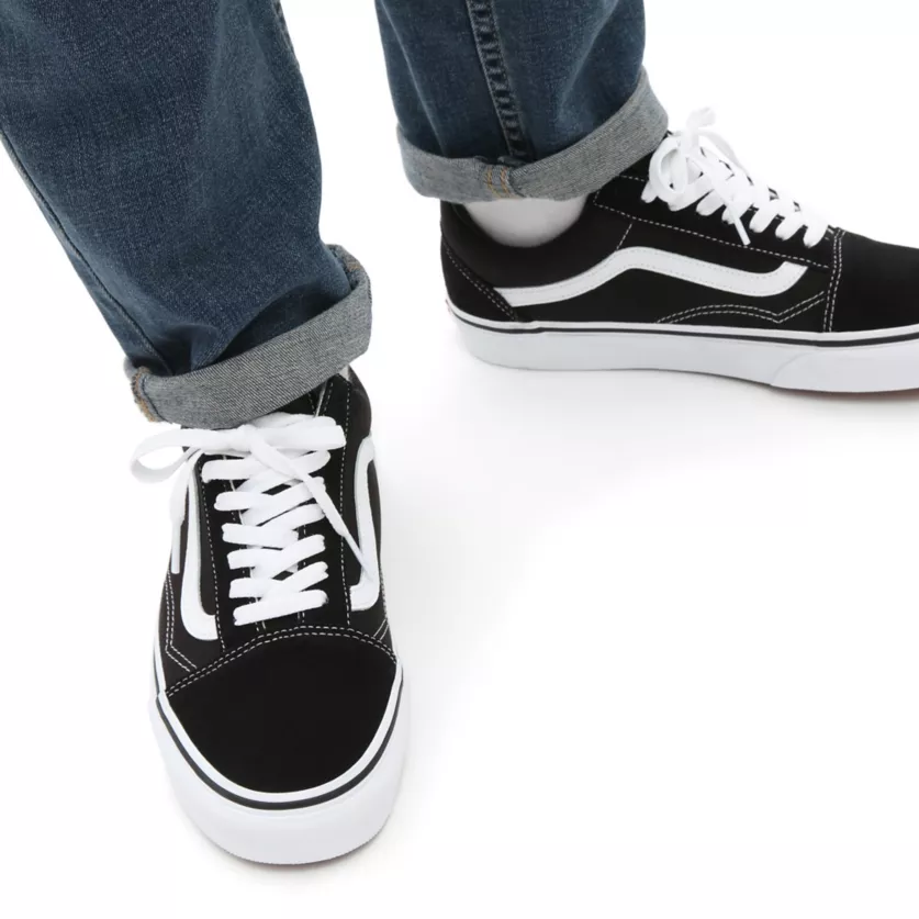 Vans Old Skool VN000D3HY281 | Scarpa Sneakers Nero Bianco