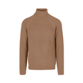 Censured Maglione Dolcevita Uomo Maniche Raglan MMC604TCWH5 08 Biscotto - Maglione Uomo Caldo e Traspirante