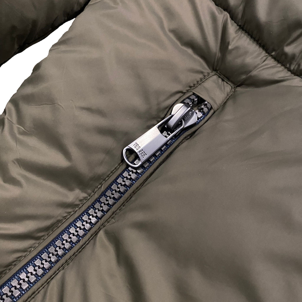 Yes Zee giubbotto trapuntato con cappuccio da ragazzo J838/QFJJ 0905 verde militare
