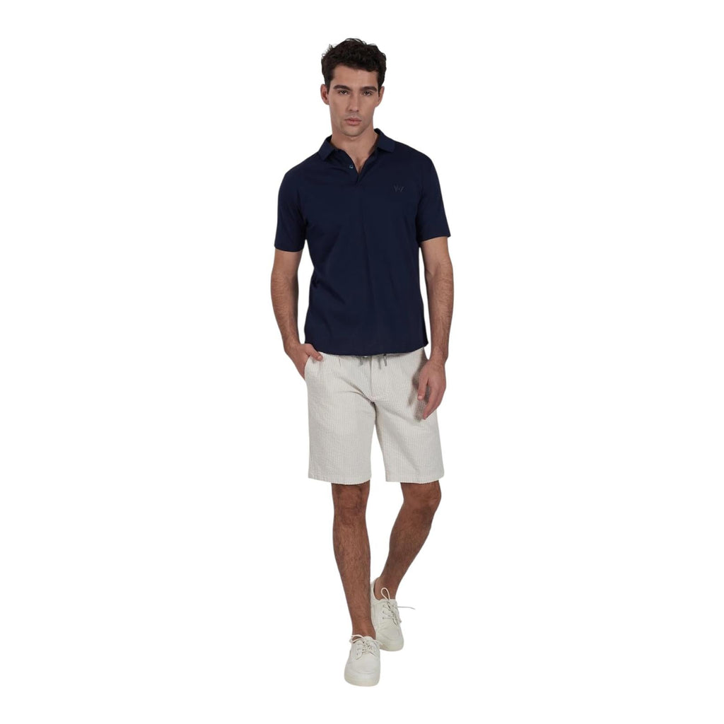 Yes Zee Polo manica corta da uomo 0437 T719 MH00 0910 0710 Blu