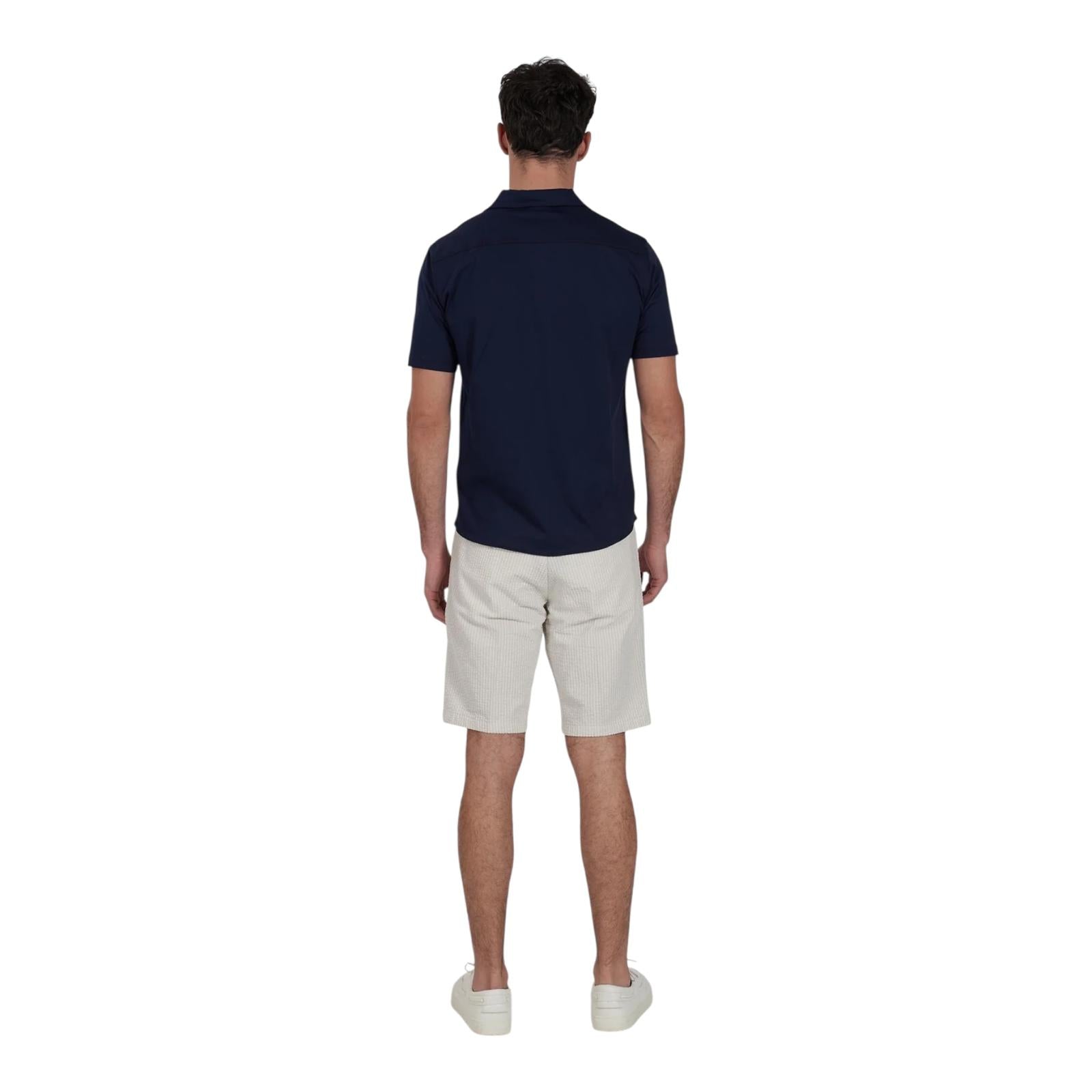 Yes Zee Polo manica corta da uomo 0437 T719 MH00 0910 0710 Blu