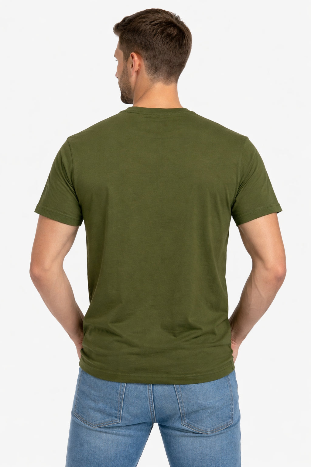 Trez T-shirt Uomo Cotone Piqué TASIK-PC M49985 776 Verde