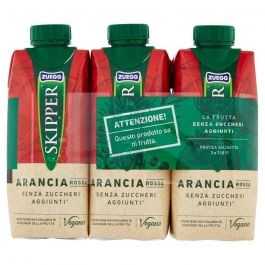 Zuegg Skipper - Succo Arancia Rossa senza glutine - 3x200 ml