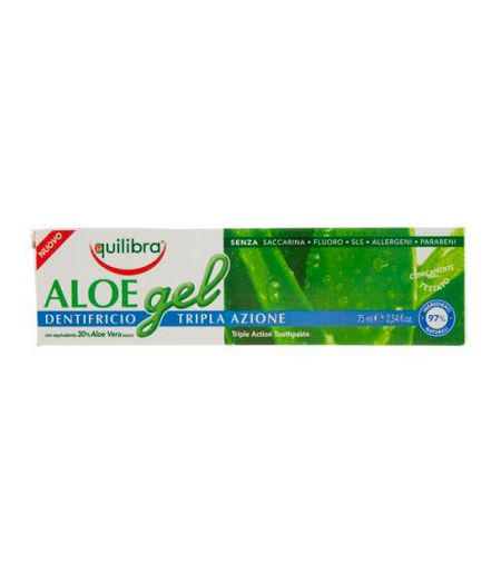 EQUILIBRA ALOE GEL DENTIFRICIO TRIPLA AZIONE 75 ML