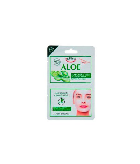 EQUILIBRA ALOE MASCHERAVISO MONODOSE 2 X 7.5 ML