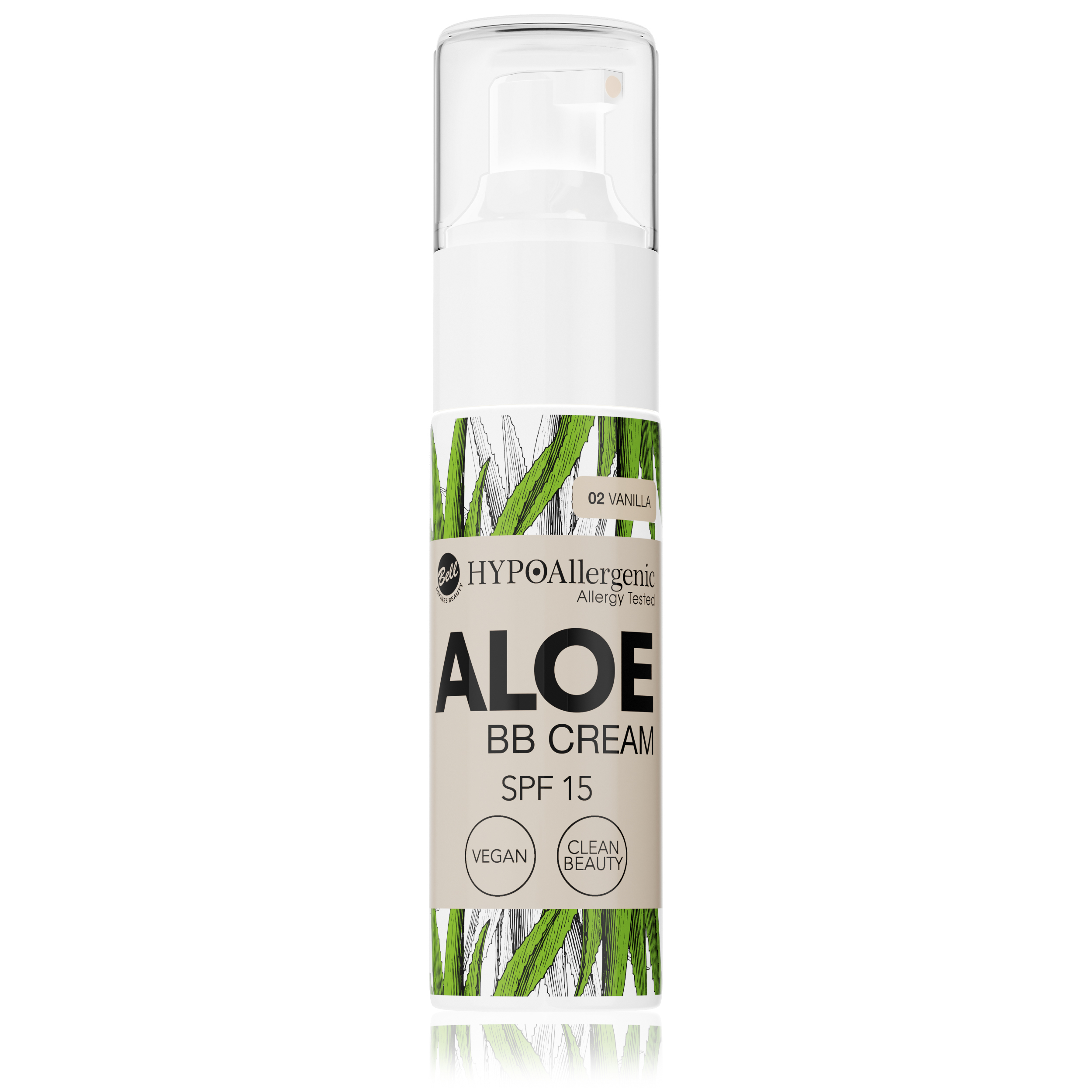 HypoAllergenic Aloe BB Cream SPF 15  20 gr
