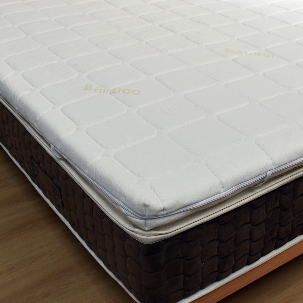Topper Memory Foam – Correttore Anallergico, 7 cm, Sfoderabile Lavabile