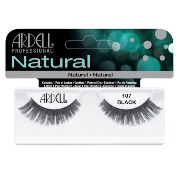 ARDELL CIGLIA FINTE 65087 NATURAL STRIP LASHES 107 BLACK