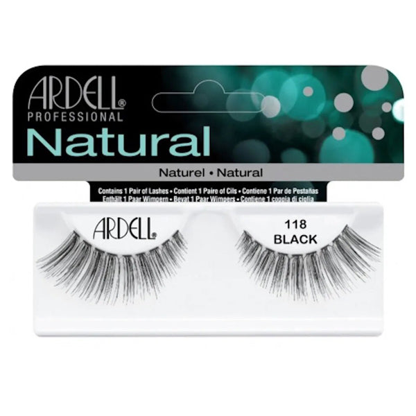 ARDELL CIGLIA FINTE 65091 NATURAL STRIP LASHES 118 BLACK