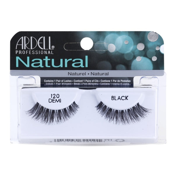 ARDELL CIGLIA FINTE 65092 NATURAL STRIP LASHES 120 DEMI BLACK