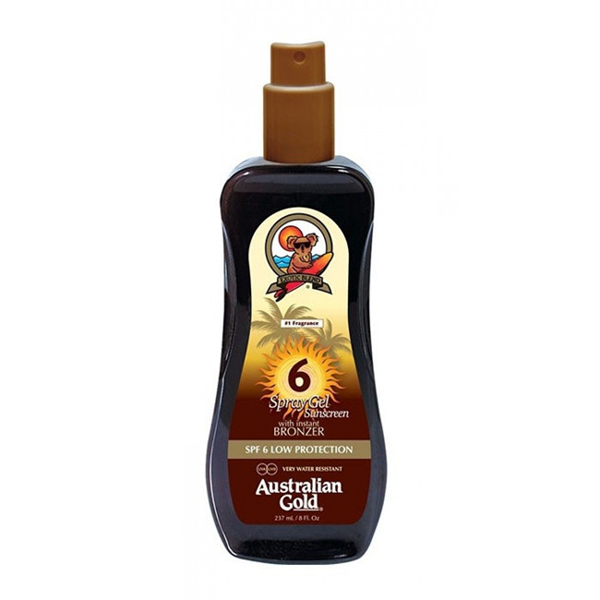 AUSTRALIAN GOLD SPRAY GEL SPF 6 LOW PROTECTION 237 ML