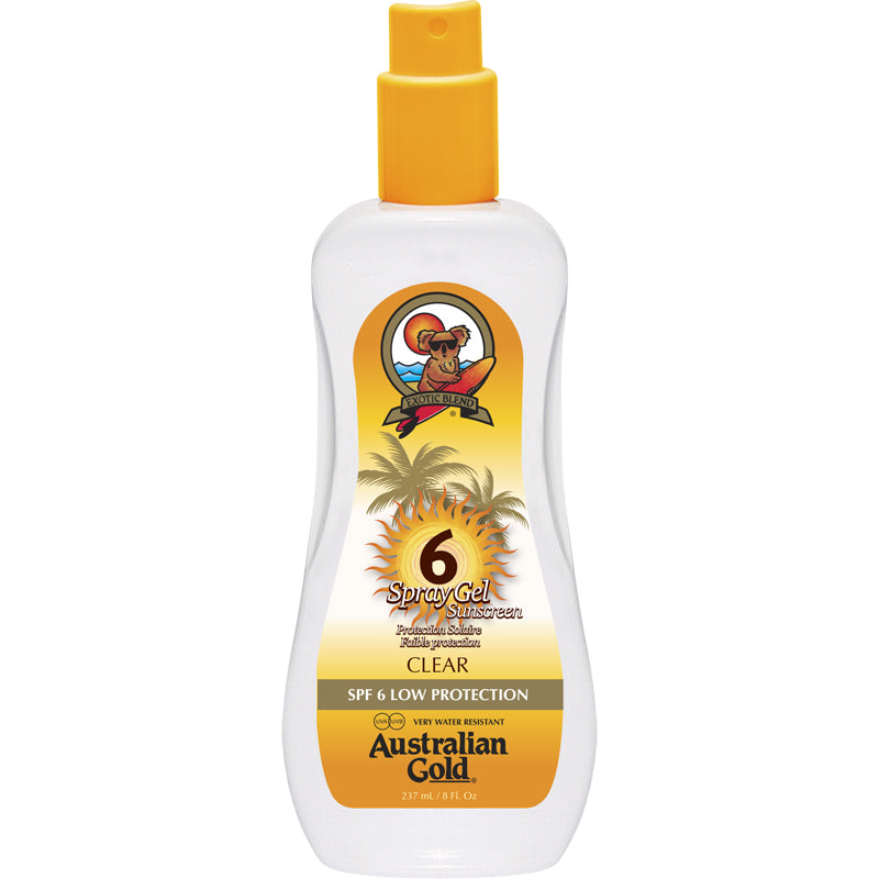 AUSTRALIAN GOLD SPRAY GEL SPF 6 LOW PROTECTION 237 ML
