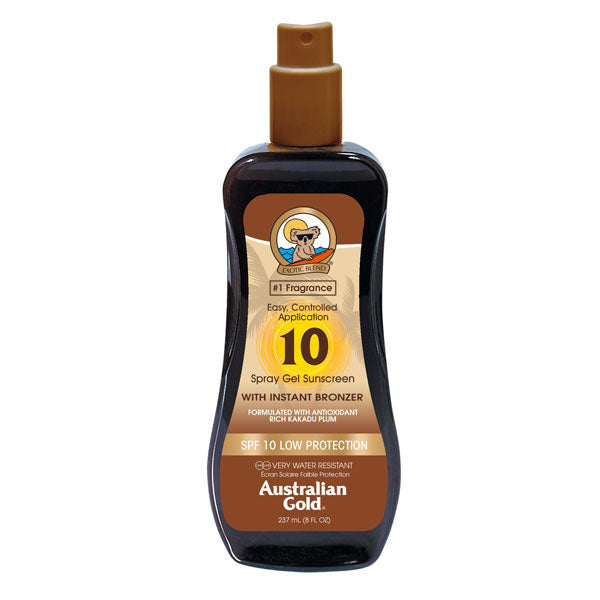 AUSTRALIAN GOLD SPRAY GEL SPF 10 LOW PROTECTION 237 ML