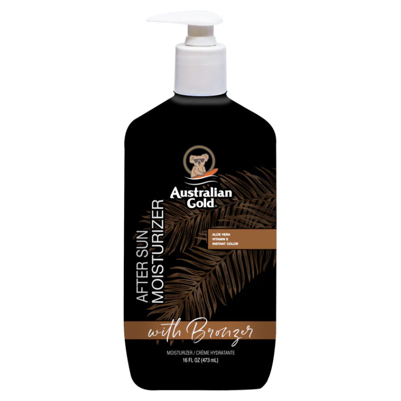 AUSTRALIAN GOLD AFTER SUN MOISTURIZER WITH BRONZER 473 ML