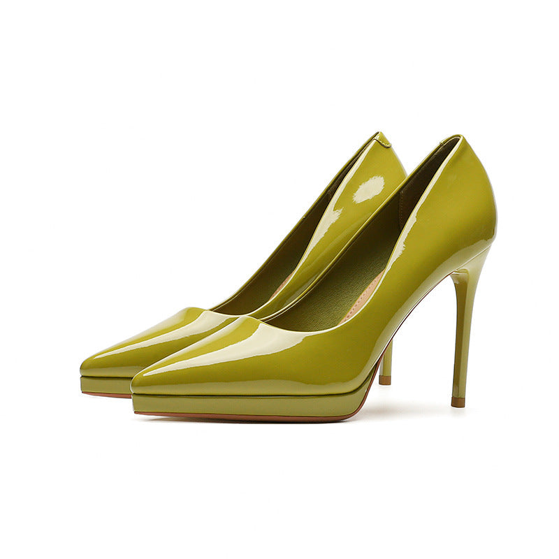 Scarpe da donna sexy in vernice - Moda