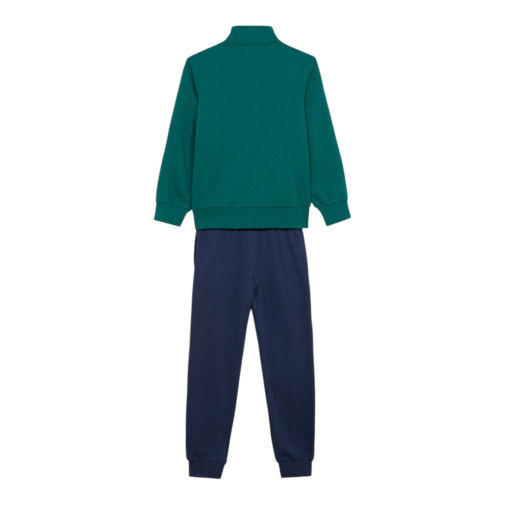 Champion GRAPHIC FULL ZIP SET - Tuta - 307536 GS511 verde-blu