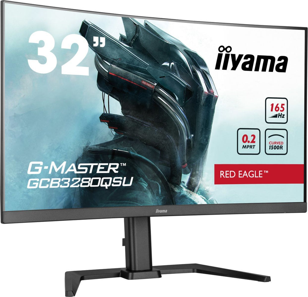 iiyama G-MASTER GCB3280QSU-B1 Monitor PC 80 cm (31.5") 2560 x 1440 Pixel LED Nero [GCB3280QSU-B1]