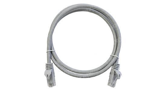 PATCH CORD Cat.6 UTP SNAGLESS PVC GREY mt.10 [UTP6CPCGY10]