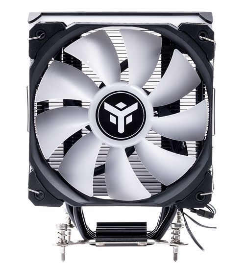 itek ICY-4HLA Processore Refrigeratore 12 cm Nero, Bianco [ITACI4HLA]