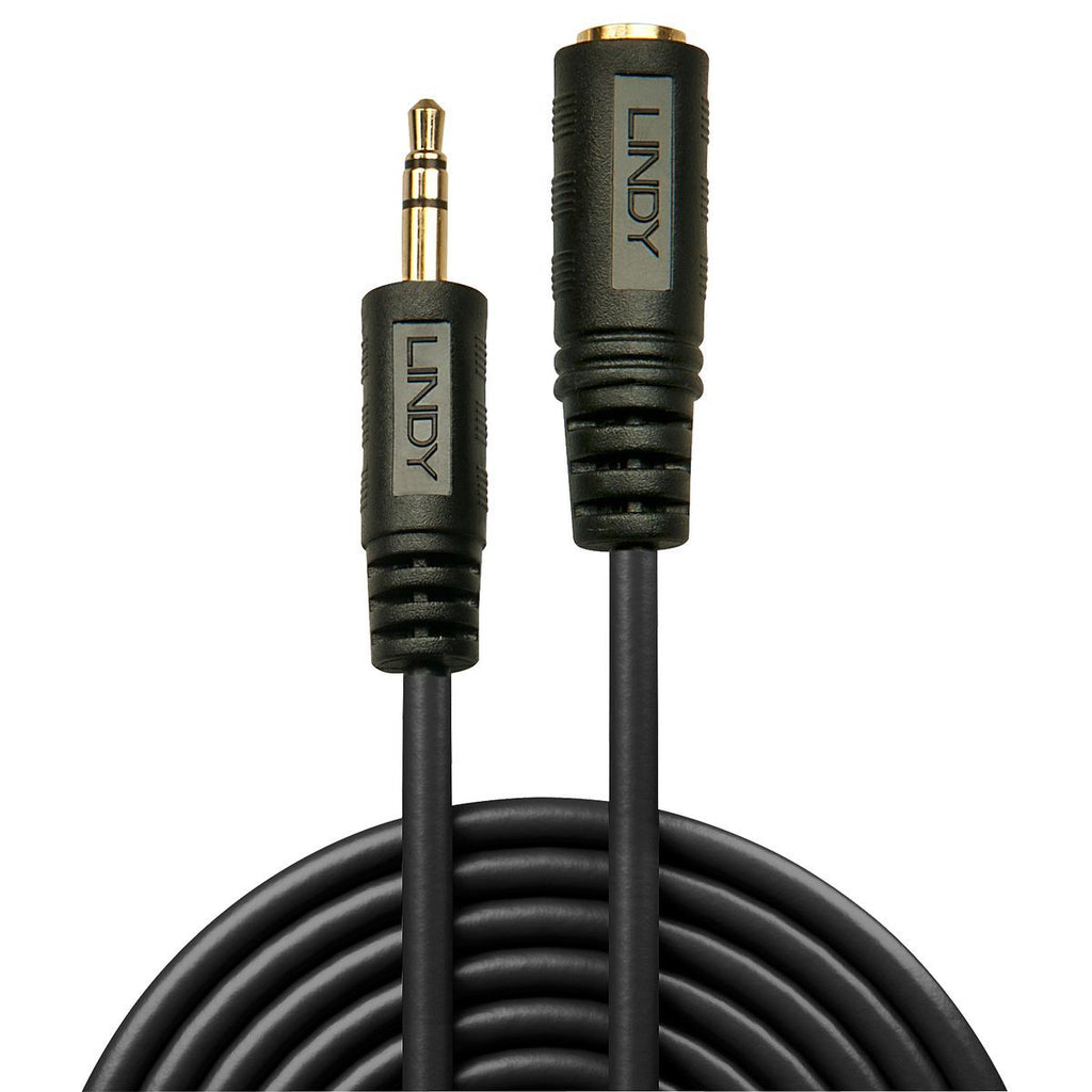 PROLUNGA AUDIO STEREO 3.5MM M/ 3.5MM F, 5M [LINDY35654.]