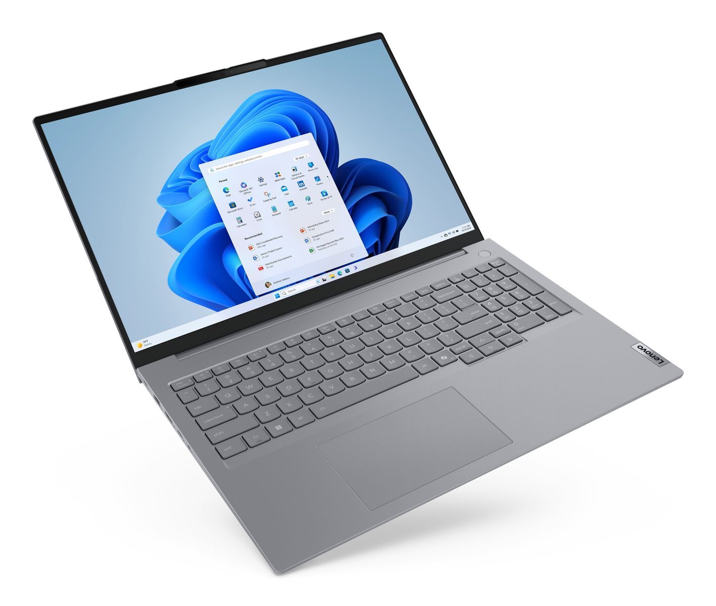 Lenovo ThinkBook 16 Intel Core Ultra 7 255H Computer portatile 40,6 cm (16") WUXGA 32 GB DDR5-SDRAM 1 TB SSD Wi-Fi 6E (802.11ax) Windows 11 Pro Italiano Grigio [21SK007KIX]