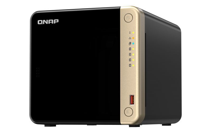 QNAP TS-464 NAS Tower Intel Celeron N5095 8 GB DDR4 QNAP QTS Nero [TS-464-8G]