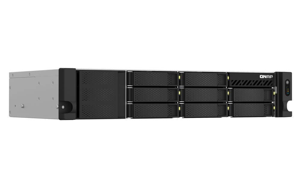 QNAP TS-864EU-8G server NAS e di archiviazione Armadio (2U) Collegamento ethernet LAN Nero [TS-864EU-8G]