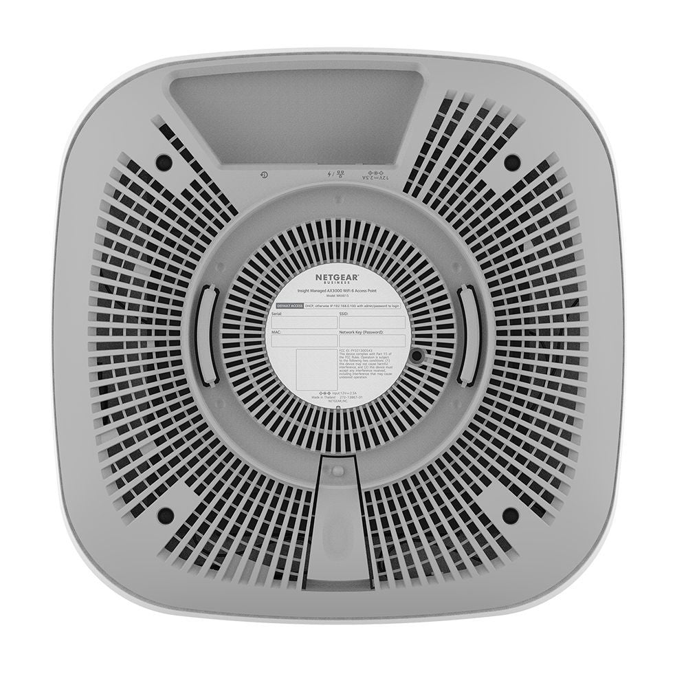 NETGEAR WAX618 2400 Mbit/s Bianco Supporto Power over Ethernet (PoE) [WAX618-111EUS]