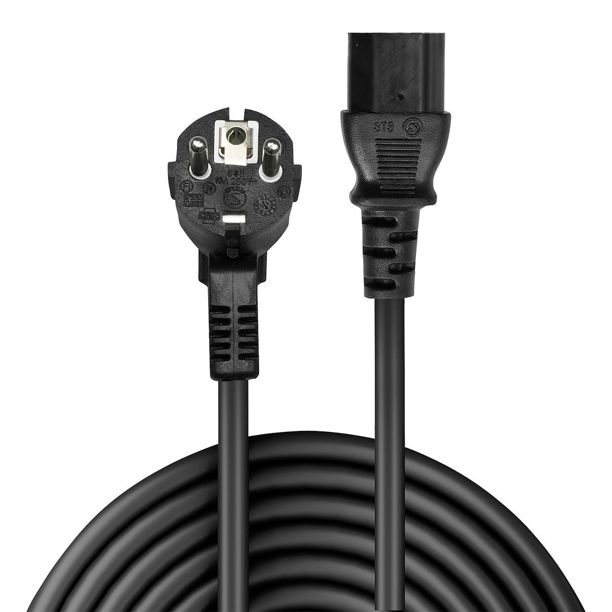 Lindy 30335 cavo di alimentazione Nero 2 m Spina di alimentazione di tipo F Accoppiatore C13 [LINDY30335]