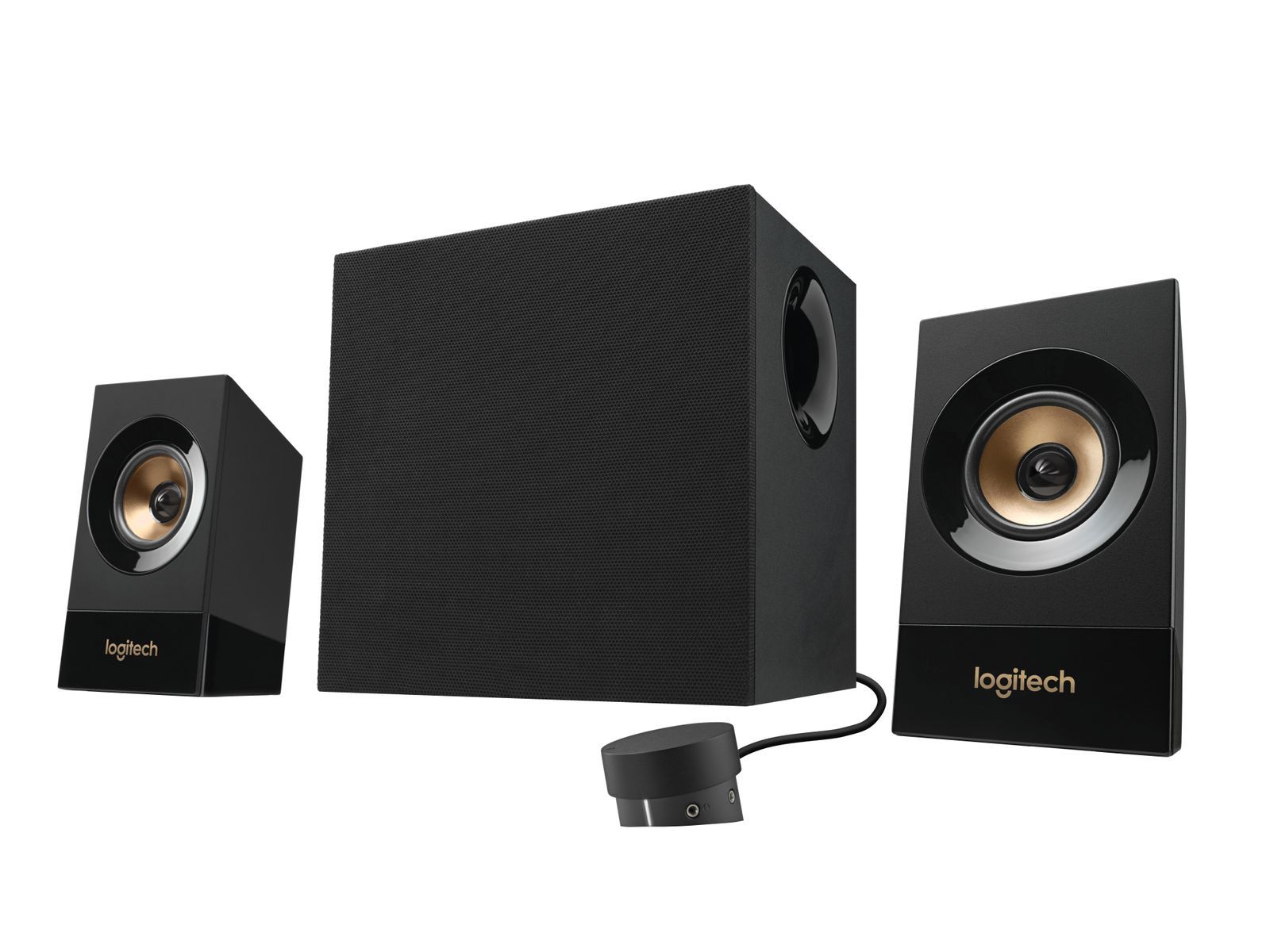 Logitech 980-001054 set di altoparlanti 60 W Universale Nero 2.1 canali 15 W [980-001054]