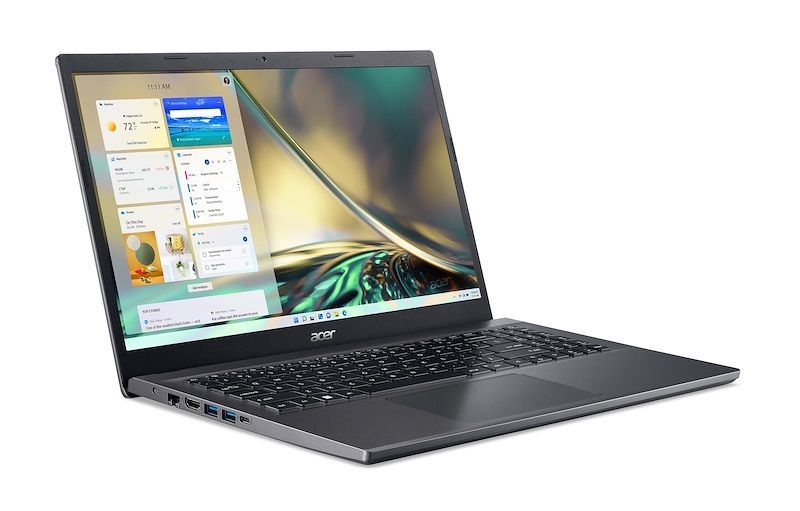Acer Aspire 5 A515-57G-53BZ Intel Core i5 i5-1235U Computer portatile 39,6 cm (15.6") Full HD 16 GB DDR4-SDRAM 512 GB SSD NVIDIA GeForce RTX 2050 Wi-Fi 6 (802.11ax) Windows 11 Home Italiano Grigio [NX.KNZET.005]