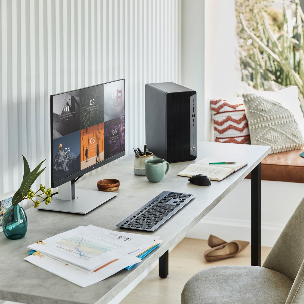 HP Pro 400 G9 Intel Core i7 i7-13700 16 GB DDR4-SDRAM 512 GB SSD Windows 11 Pro Tower PC Nero [99P22ET#ABZ]