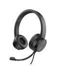 Vultech HS-03 cuffia e auricolare Cablato A Padiglione Ufficio USB tipo A Nero [HS-03]