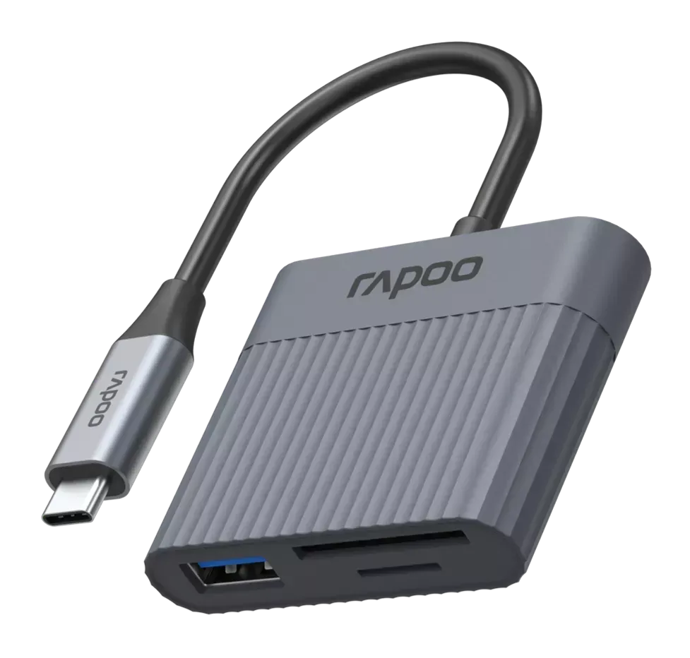 UCR-3011 USB-C CARD READER GREY [12447]