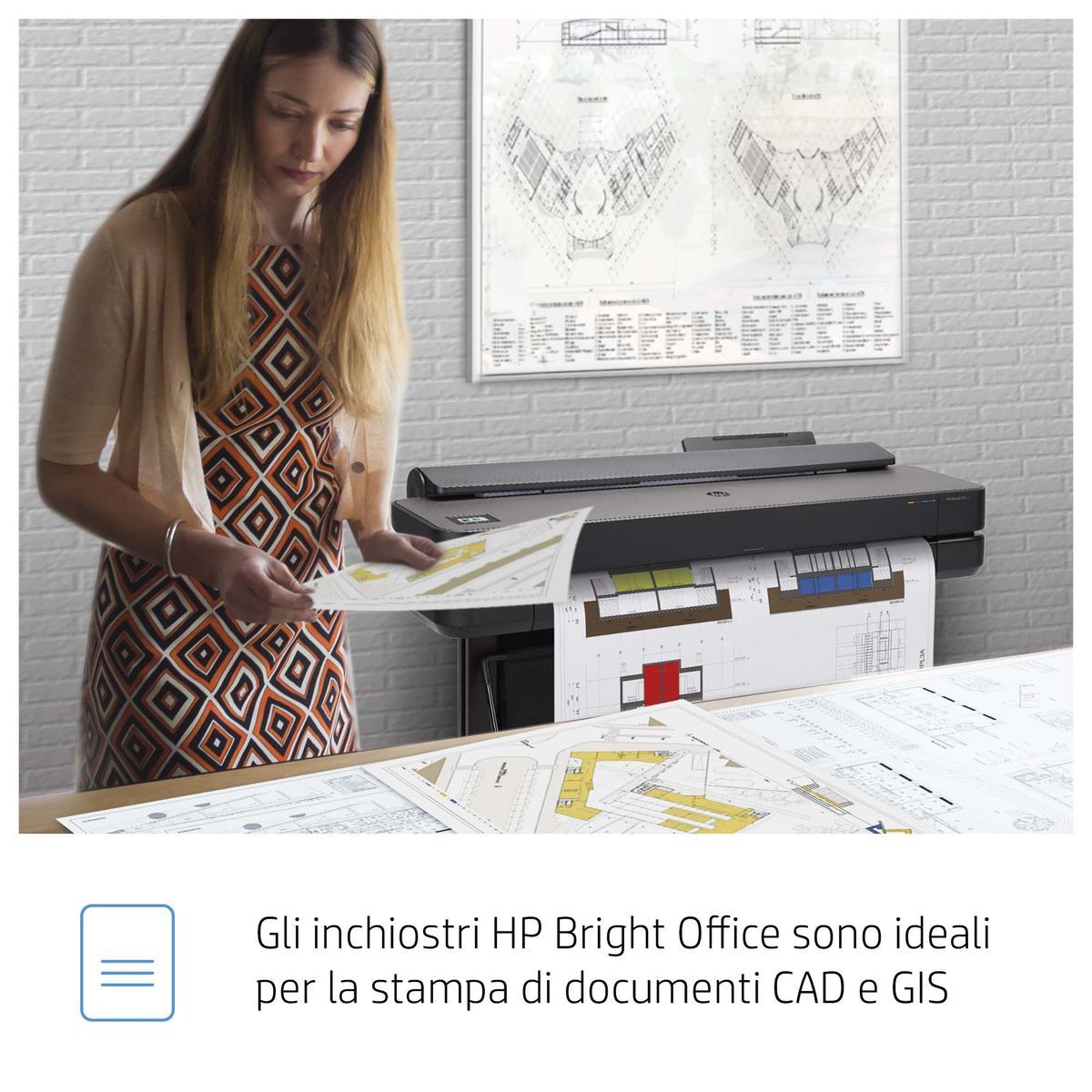 HP Cartuccia inchiostro nero opaco DesignJet 727, 130 ml [B3P22A]