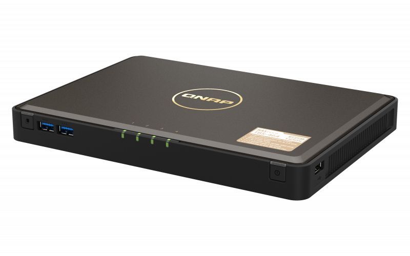 QNAP TBS-464 NAS Desktop Collegamento ethernet LAN Nero N5105 [TBS-464-8G]