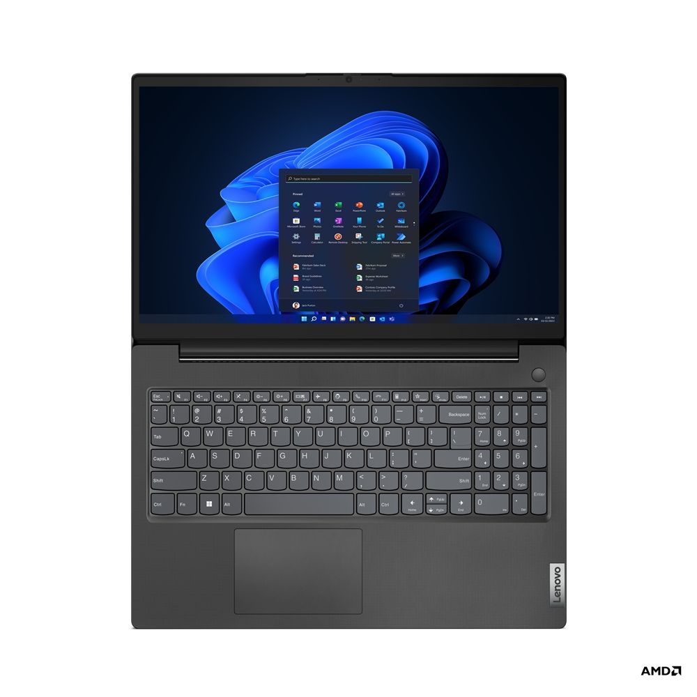 Lenovo V15 G4 AMN AMD Ryzen 5 7520U Computer portatile 39,6 cm (15.6") Full HD 16 GB LPDDR5-SDRAM 512 GB SSD Wi-Fi 5 (802.11ac) Windows 11 Pro Nero [82YU00UBIX]