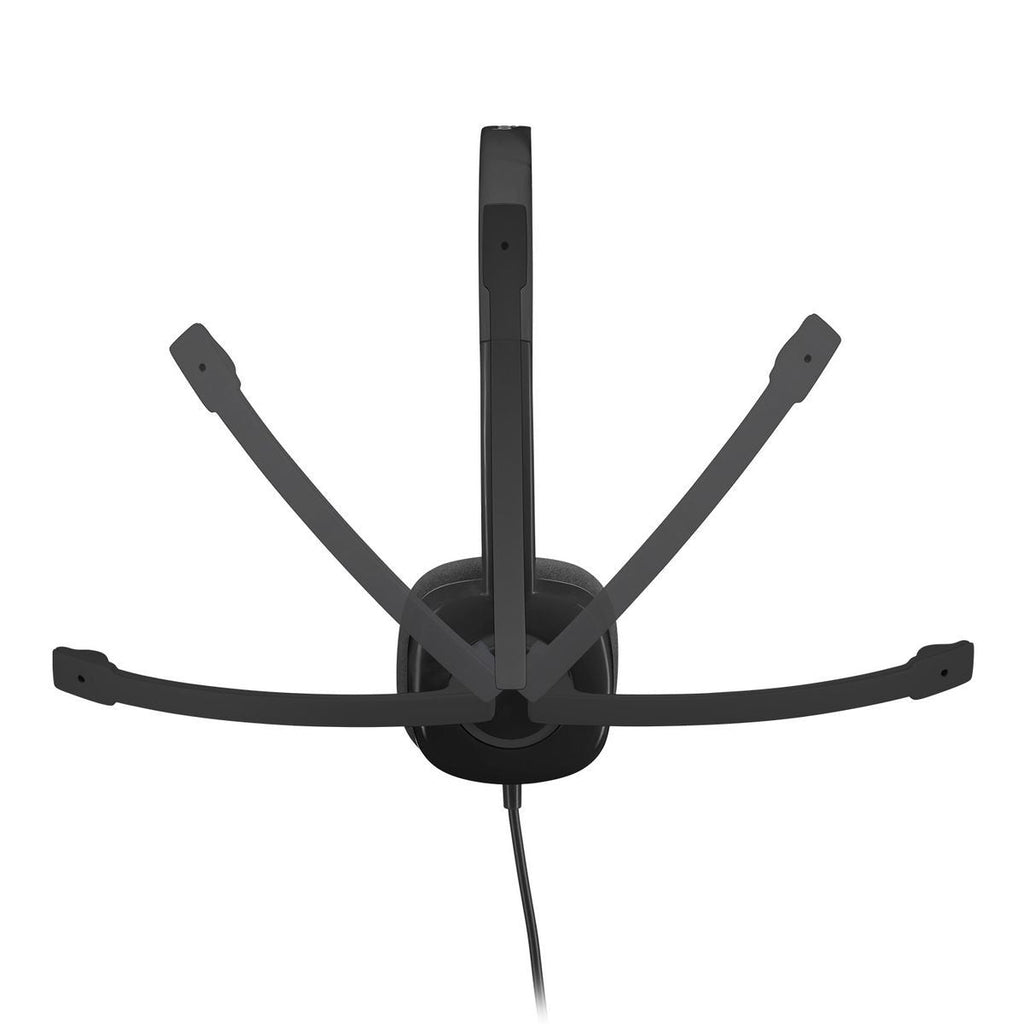 Logitech 981-000589 cuffia e auricolare Cablato A Padiglione Ufficio Nero [981-000589]