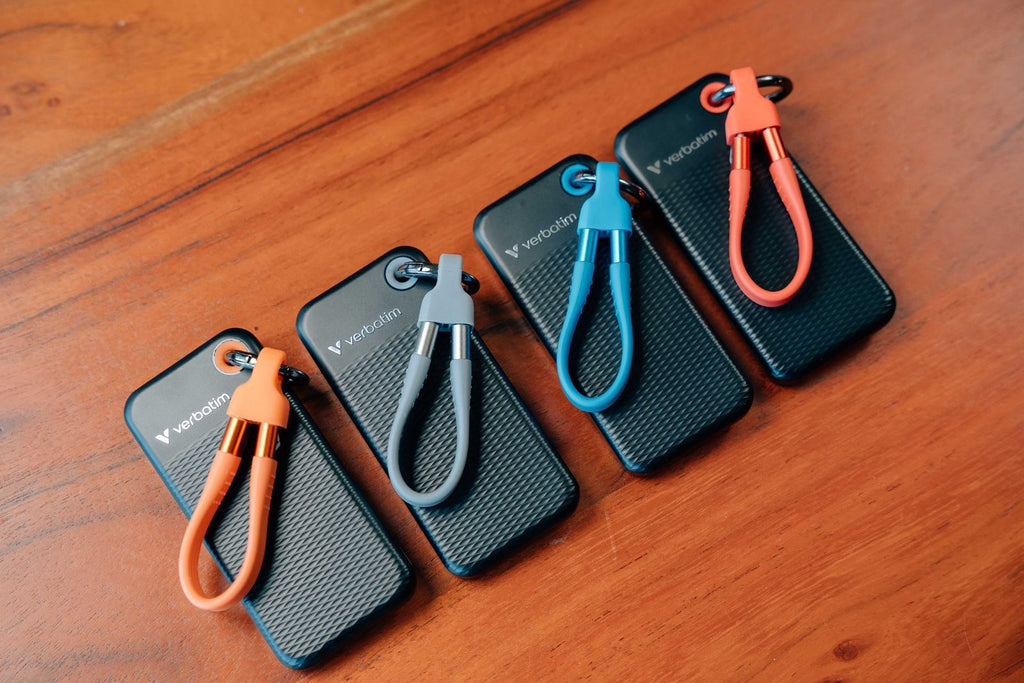 Verbatim Pocket SSD 1 TB USB tipo-C 3.2 Gen 2 (3.1 Gen 2) Nero, Blu [32191]