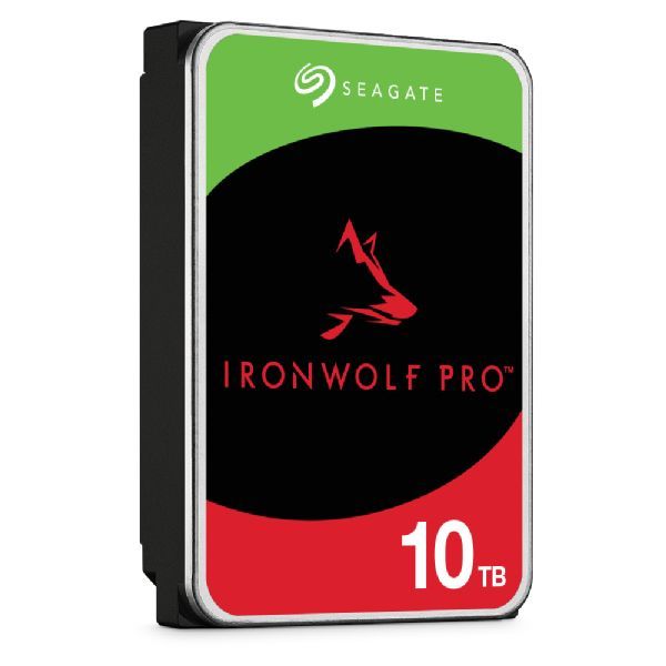 Seagate IronWolf Pro ST10000NT001 disco rigido interno 10 TB 7200 Giri/min 256 MB 3.5" Serial ATA III [ST10000NT001]