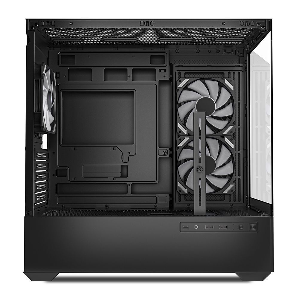 Sharkoon MK6 RGB Midi Tower Bianco [MK6RGBBLACK]