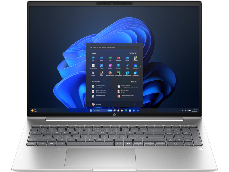 HP ProBook 460 G11 Intel Core Ultra 5 125U Computer portatile 40,6 cm (16") WUXGA 16 GB DDR5-SDRAM 512 GB SSD Wi-Fi 6E (802.11ax) Windows 11 Pro Argento [AD1Q3ET#ABZ]