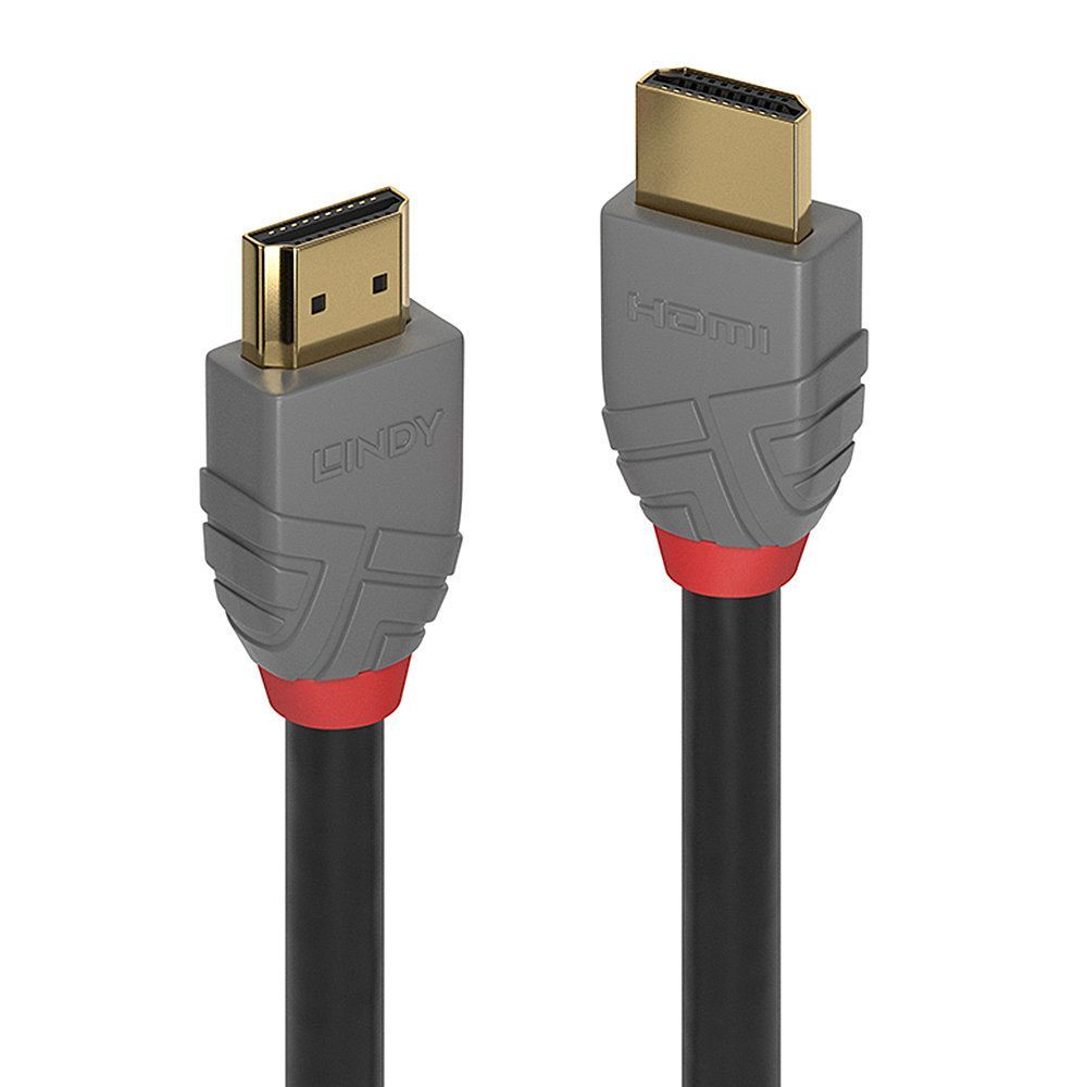 Lindy 36968 cavo HDMI 15 m HDMI tipo A (Standard) Nero, Grigio [LINDY36968]