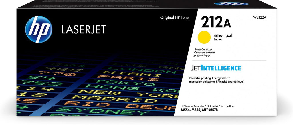 HP Cartuccia toner giallo originale LaserJet 212A [W2122A]