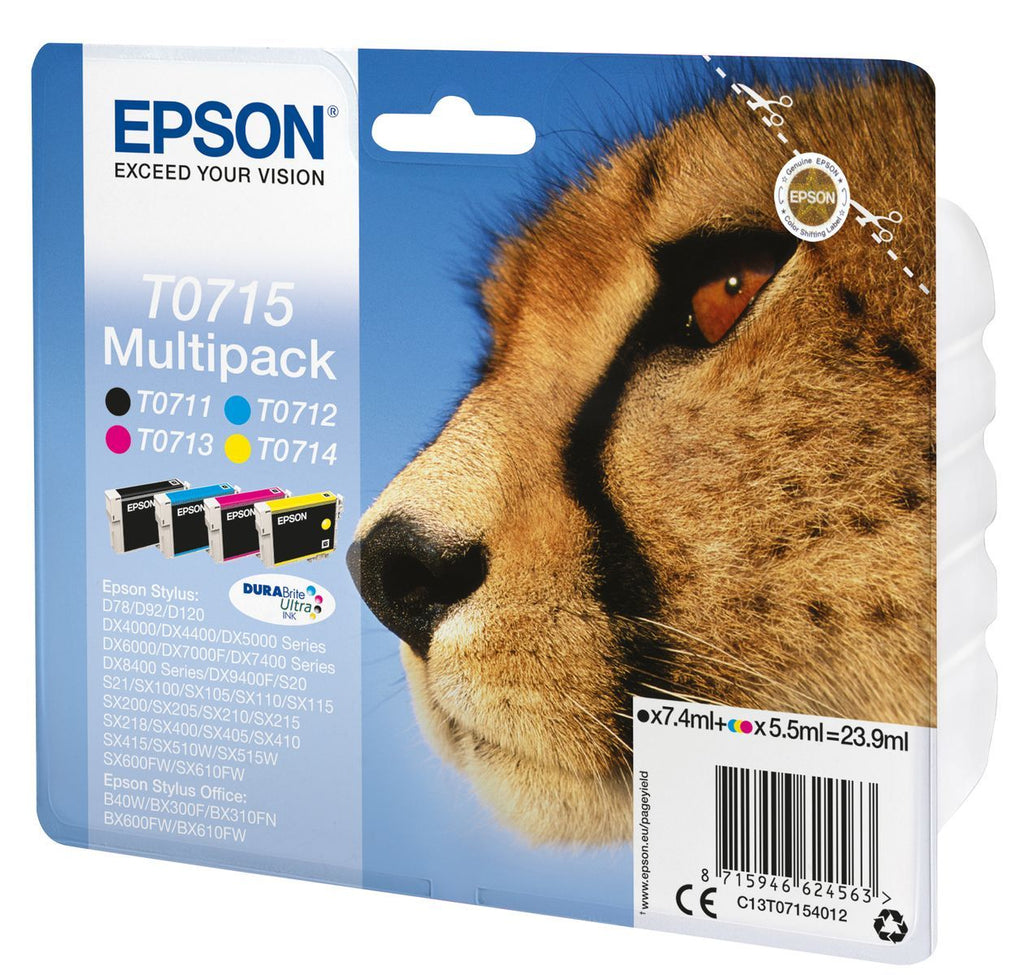 Epson Multipack 4 colori [C13T07154012]
