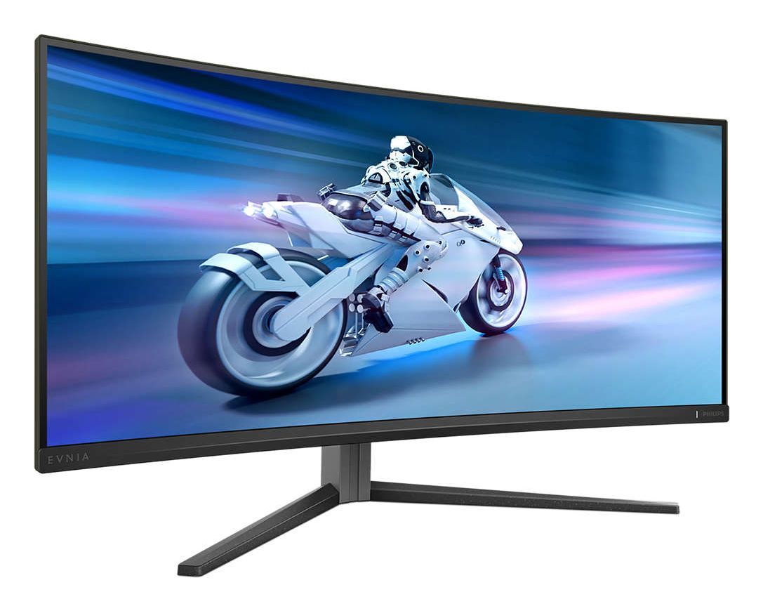 Philips Evnia 34M2C6500/00 Monitor PC 86,4 cm (34") 3440 x 1440 Pixel Wide Quad HD QD-OLED Grigio [34M2C6500/00]