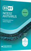 ESET NOD32 ANTIVIRUS 2 UTENTI 1YR NUOVO [EAVH-N1-A2-BOX]